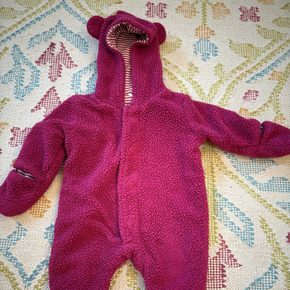 Magnetic Me bear onesie